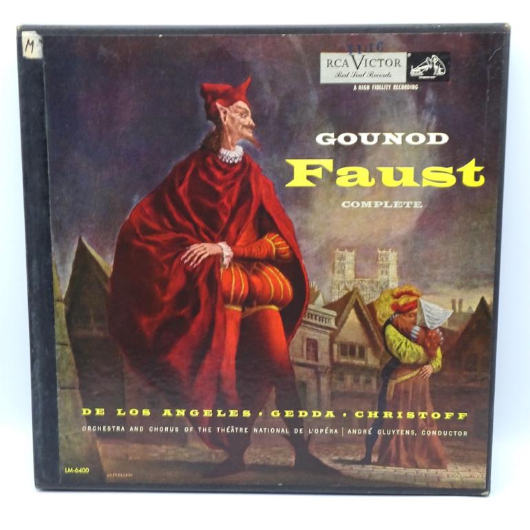 Gounod FAUST / Orchestra and Chorus  of the Théatre National de l'Opéra, Cond. André Cluytens