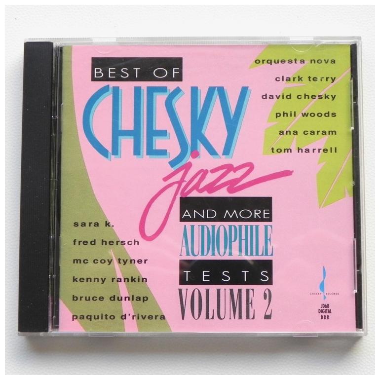 Best of Chesky Jazz and more Audiophile Tests Vol 2 /  AA.VV.  --  CD  Made in USA by CHESKY  JD 68 - OPEN CD 