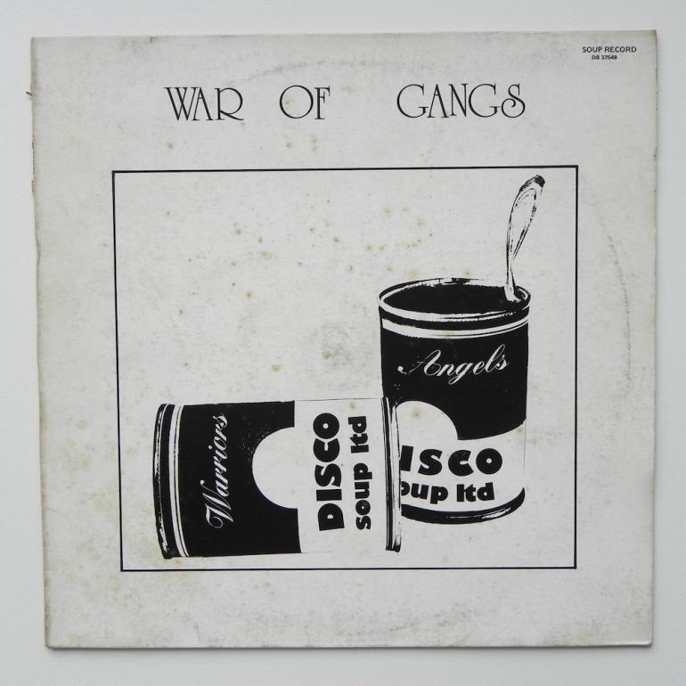 War of Gangs / Various Artists  --  LP 33 rpm  -  Made in ITALY - SOUP RECORD - DB 37548   - OPEN LP