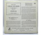 Dvorak CELLO CONCERTO, etc. /Janos Starker - Philharmonia Orch. Cond. Susskind -- LP 33 rpm - Made in UK 1958 - Columbia SAX 2263 -B/S label-ED1/ES1 - Scalloped Flipback Laminated Cover - OPEN LP - photo 1