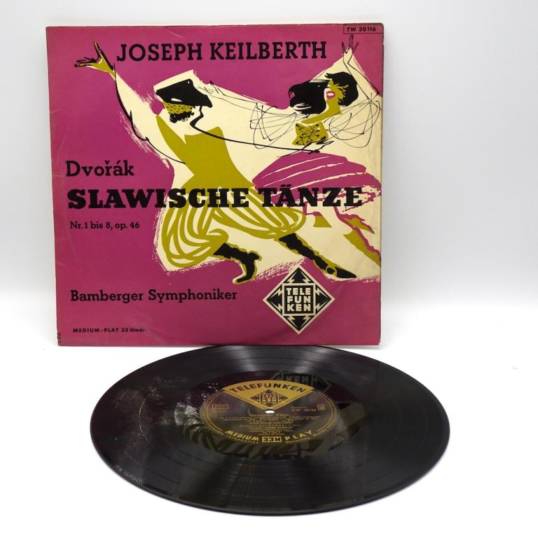 Dvorak SLAWISCHE TANZE / Bamberger Symphoniker Cond. J. Keilberth (LP 33 GIRI 10")