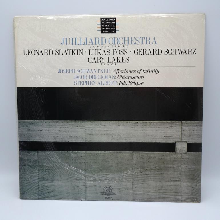 Works by Albert, Druckman, Schwantner / Juillard Orchestra