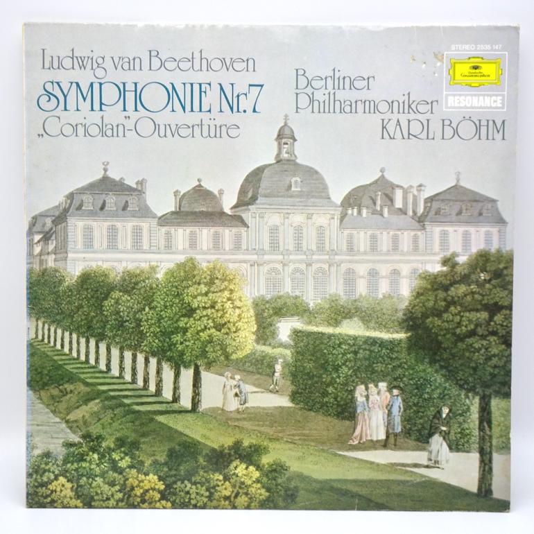 Beethoven SYMPHONIE NR. 7 CORIOLAN-OUVERTURE / Berliner Philharmoniker Cond. Karl Bohm