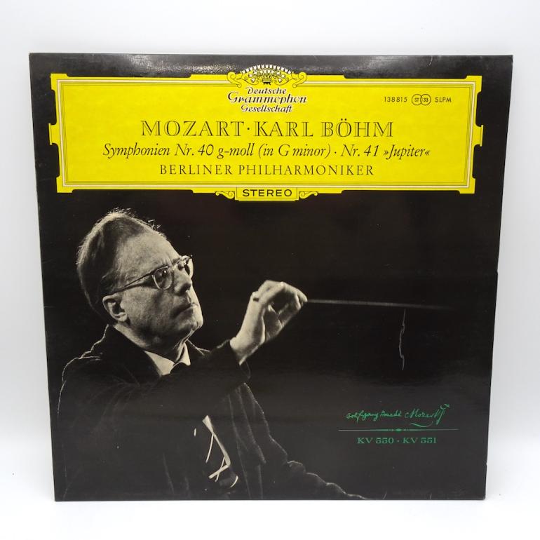 Mozart SYMPHONIEN  NR. 40 & 41 / Berliner Philharmoniker Cond. Karl Bohm