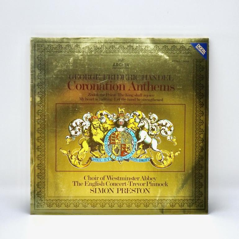 Handel  CORONATION ANTHEMS / The English Concert  Cond.  Trevor Pinnock - Simon Preston