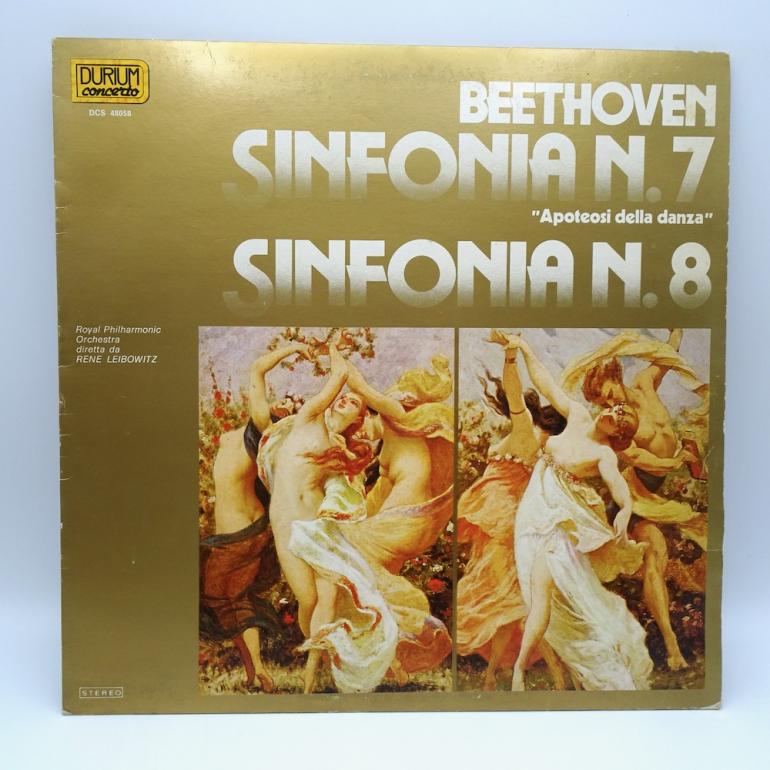 Beethoven SINFONIE NR. 7 & 8 / Royal Philharmonic Orchestra  Cond. R. Leibowitz