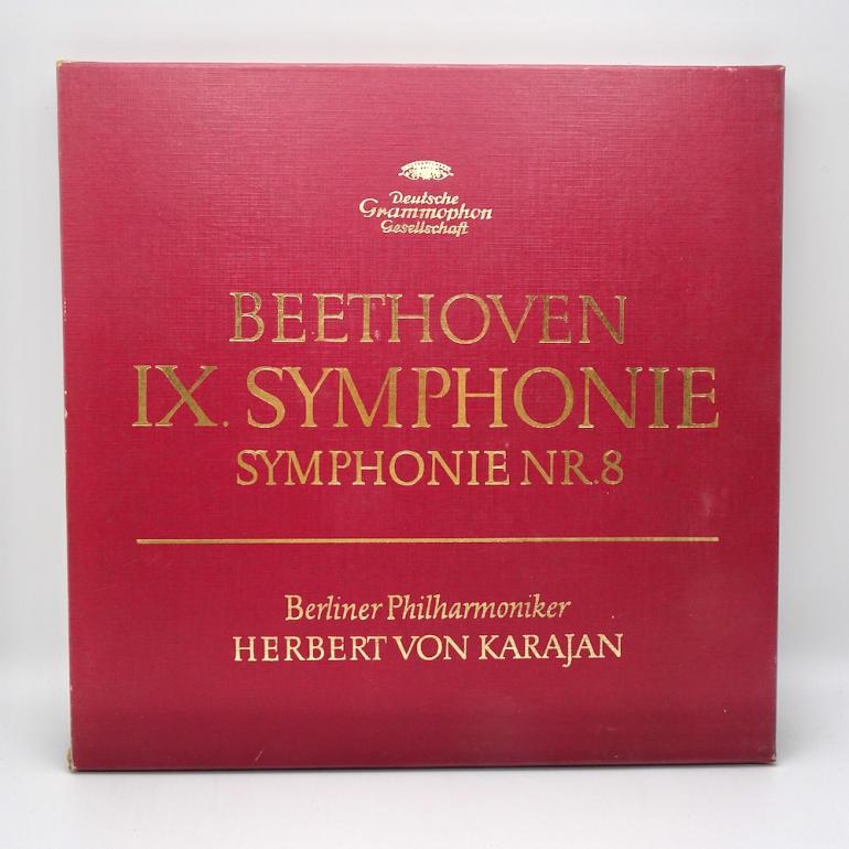 Beethoven IX SYMPHONIE - SYMPHONIE NR. 8 / Berliner Philharmoniker Cond. Herbert von Karajan