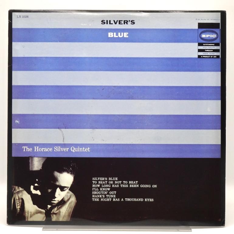 Silver's Blue / The Horace Silver Quintet  --  LP 33 giri - Made in USA - Epic Records – LN 3326 - LP APERTO