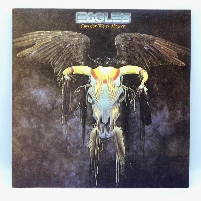 One Of These Nights / Eagles  -- LP 33 rpm - Made in ITALY 1975 - ASYLUM RECORDS – W 53014  - OPEN LP