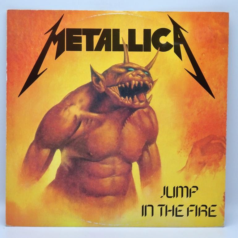 Jump In The Fire / Metallica --  LP 33 giri - Vinile Rosso - Made in UK 1986 - MUSIC FOR NATIONS  RECORDS – CV 12 KUT 105 - LP APERTO