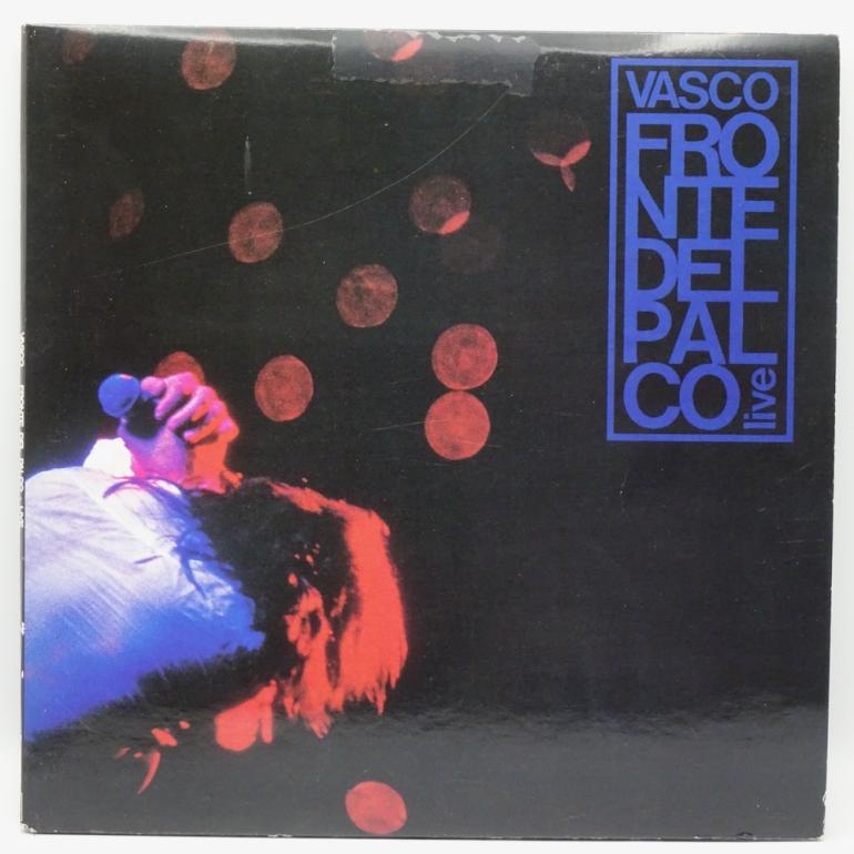 Fronte Del Palco - Live / Vasco Rossi --  Doppio LP 33 giri -  Made in  ITALY 1990 - EMI RECORDS – 2-64-7943621 - LP APERTO