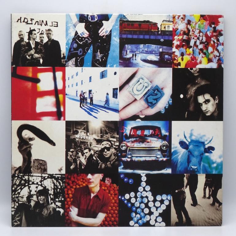 Achtung Baby / U2 --  LP 33 rpm  - Made in GERMANY 1991 - ISLAND  RECORDS – 212 110 - Insert  - OPEN LP