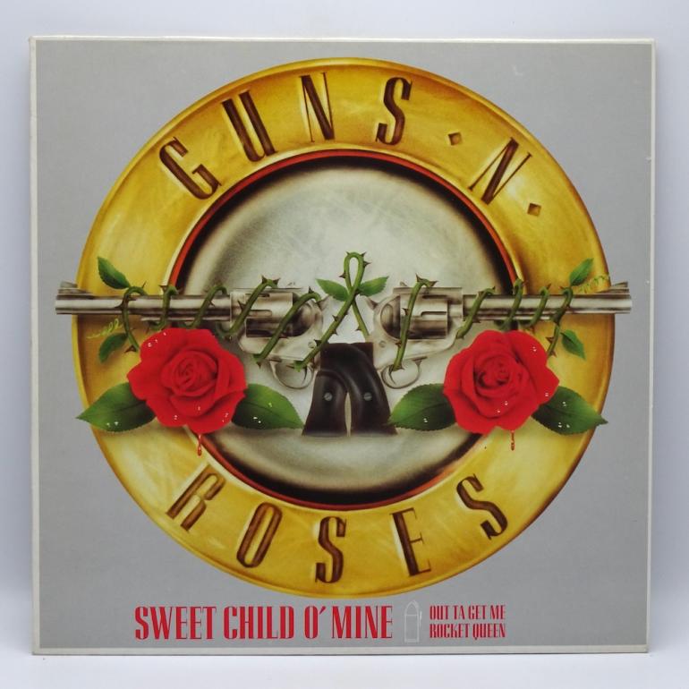 Sweet Child O' Mine / Guns N' Roses  --  LP 45 giri  12" - Made in GERMANY 1988 - GEFFEN  RECORDS – 921 011-0 - LP APERTO