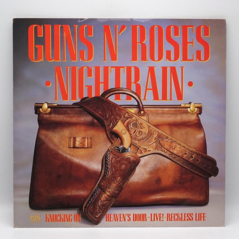 Nightrain / Guns N' Roses  --  LP 45 giri  12" - Made in UK 1989 - GEFFEN  RECORDS – GEF 60 T - LP APERTO