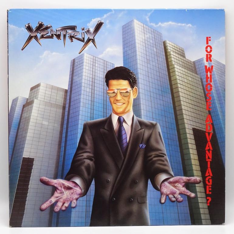 For Whose Advantage? / Xentrix  --  LP 33 giri - Made in EUROPE 1990 - ROADRACER RECORDS – RO 9366 1 - LP APERTO