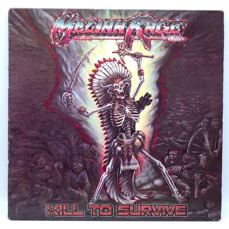 Kill To Survive / Meliah Rage   --   LP 33 giri -  Made in USA 1988 - EPIC RECORDS  - E 44447 - LP APERTO