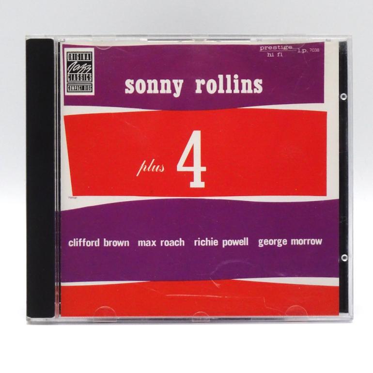 Plus Four / Sonny Rollins - CD - Made in GERMANY  1987 -  PRESTIGE RECORDS  OJCCD-243-2 - OPEN CD
