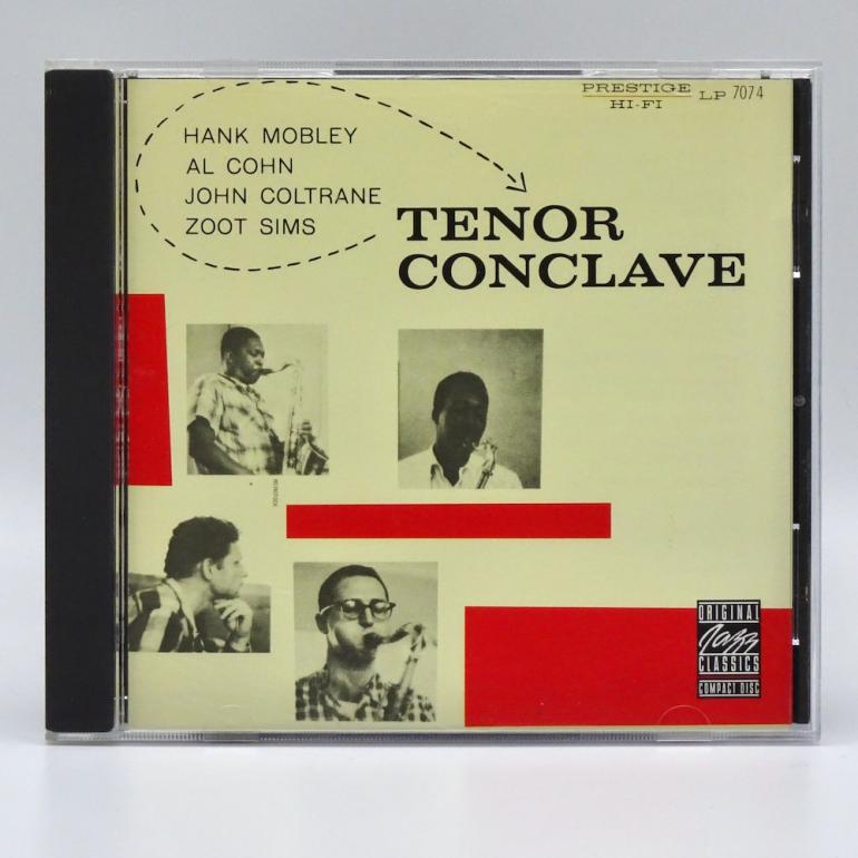 Tenor Conclave / Hank Mobley , Al Cohn , John Coltrane , Zoot Sims - CD - Made in US  1990 -  PRESTIGE OJCCD- 127 - 2  - OPEN CD