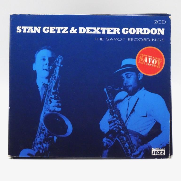 The Savoy Recordings / Stan Getz & Dexter Gordon   -  2  CD - Made in NETHERLANDS  2006  -  BRILLIANT JAZZ 8010 - OPEN CD