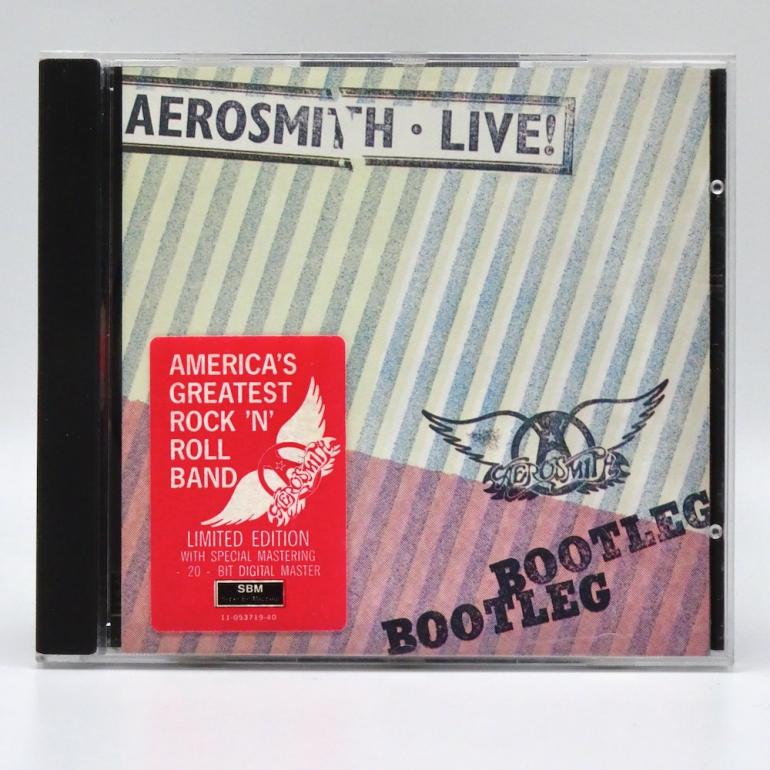 Live ! Bootleg / Aerosmith /   CD -  Made in  EU  1993  -  SONY MUSIC - COLUMBIA 474967 2 -  CD APERTO