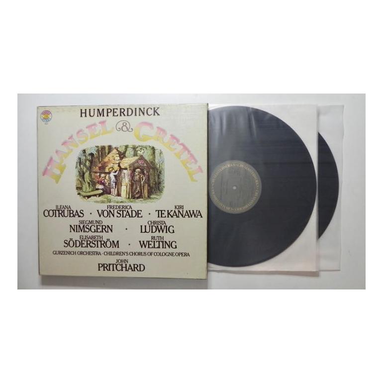 Humperdinck HANSEL & GRETEL / Gurzenich Orchestra - J. Pritchard  --  BOX con 2 LP 33 giri - CBS - BOX APERTO
