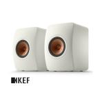 Kef LS50 Meta - PAIR Bookshelf HiFi - Mineral White Finish - Complete with stand Kef S2 - Our DEMO in like new conditions - photo 1