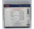 Verdi MACBETH  /  Metropolitan Opera Orchestra  and Chorus  Cond. E. Leinsdorf  --   2 CD  - RCA - GD84516(2) - OPEN CD - photo 1
