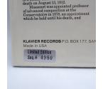 Massenet LE CID-BALLET MUSIC - SCENES PITTORESQUES -THE LAST SLEEP OF THE VIRGIN / City of Birmingham  Symphony Orch -- LP 33 rpm - Made in USA - KLAVIER RECORDS - KS 522 - SEALED LP - NUM. LIM. ED. - photo 2