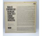 Mahler Symphony No.1 / London Symphony  Orchestra - Georg Solti  -- LP 33 rpm - Made in UK - DECCA RECORDS - SXL 6113 - OPEN LP - 1ST EDITION - photo 2