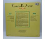 Il Viaggio  / Fabrizio De André  --   LP 33 rpm  - Made in ITALY 1991 -  PHILIPS RECORDS  - 848 288-1 - OPEN LP - photo 2