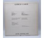 Anni Affollati  / Giorgio Gaber  --   LP 33 rpm  - Made in ITALY 1981 -  CAROSELLO RECORDS - CLN 25094 - OPEN LP - photo 2