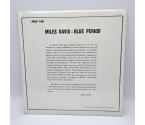 Blue Period / Miles Davis -- LP 33 rpm 10" - Made in USA - PRESTIGE RECORDS - PRLP 140 - SEALED LP - photo 1