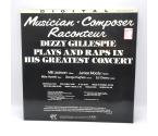 Musician-Composer-Raconteur / Dizzy Gillespie  --  Double LP 33 rpm - Made in GERMANY 1982 - PABLO RECORDS - D2620116 - OPEN LP - photo 2