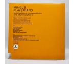 Mingus plays piano / Charles Mingus  --  LP 33 giri 180 gr. - Made in USA 1997 - IMPULSE! - IMP-217 - LP APERTO - foto 1