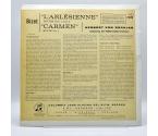 Bizet L'ARLESIENNE  & CARMEN SUITES / Philharmonia Orchestra Cond. Von Karajan -- LP 33 giri - Made in UK 1959 - Columbia SAX 2289 - B/S label - ED1/ES1 - Flipback Laminated Cover - LP APERTO - foto 1