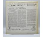 Brahms PIANO CONCERTO NO. 2 / C. Arrau - Philharmonia Orchestra Cond. Giulini --  LP 33 rpm - Made in UK 1963 - Columbia SAX 2466 - B/S label - ED1/ES1 - Flipback Laminated Cover - OPEN LP - photo 1