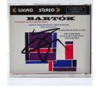 Bartok CONCERTO FOR ORCHESTRA, MUSIC FOR STRINGS, PERCUSSION AND CELESTA, HUNGARIAN SKETCHES  / Chicago Symphony Cond. Reiner -- CD - Made in GERMANY 1993 - RCA LIVING STEREO- 09026 61504 2 - OPEN CD - photo 1