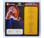 Frankie Valli & The Four Seasons – The Greatest Hits / Frankie Valli & The Four Seasons  --  DOPPIO LP 33 giri - Made in UK 1976 - 	K-TEL RECORDS – NE 942 - LP APERTO - foto 1
