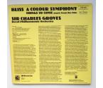 Bliss A COLOUR SYMPHONY - THINGS TO COME / Royal Philharmonic Orchestra conducted by Sir Charles Groves  --  LP 33 giri - Made in UK - foto 1