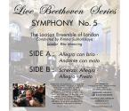 The Locrian Ensemble of London - Live Beethoven Series: Symphony No. 5   --  LP 33 giri 180g  - photo 1