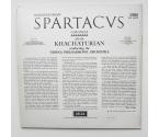 Khachaturian SPARTACUS - GAYANEH / Vienna Philharmonic conducted by Khachaturian  --  LP 33 rpm - Made in UK  - photo 1