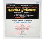 Original Soundtrack of L'EREDITA FERRAMONTI - Music by Ennio Morricone  --  LP 33 rpm  - Made in ITALY by CAM - SAG 9067  - PROMO COPY - OPEN LP - photo 1