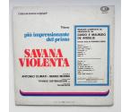 Original Soundtrack of SAVANA VIOLENTA - Music by Guido e Maurizio De Angelis --  LP 33 rpm  - Made in ITALY by CAM - SAG 9072 -  PROMO COPY - OPEN  LP  - photo 1