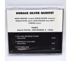 Horace Silver Quintet 1968 live / Horace Silver Quintet  --   CD - Made in ITALY - BJ018CD - OPEN CD - photo 2