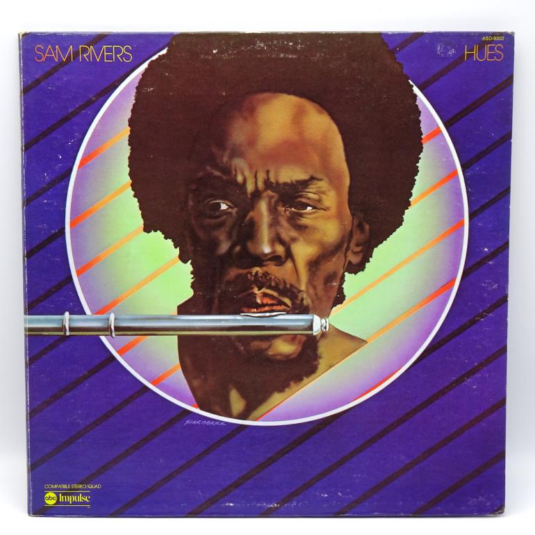 Hues  / Sam Rivers   --  LP 33 rpm - Made in USA 1975 - IMPULSE - ASD-9302 - OPEN LP