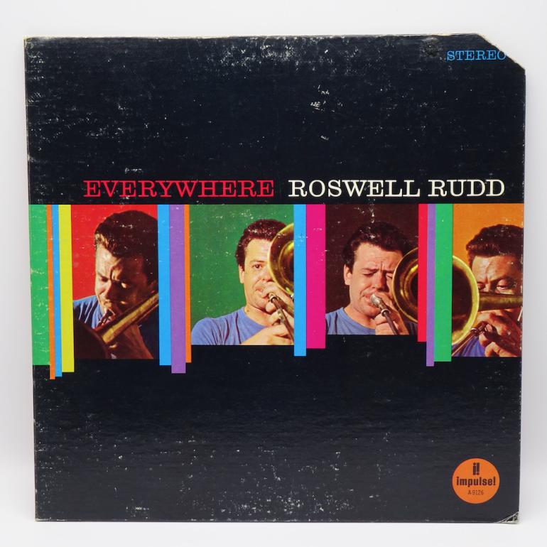 Everywhere / Roswell Rudd  --  LP 33 rpm - Made in USA - IMPULSE - A-9126 - OPEN LP