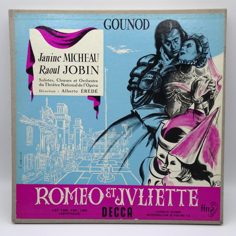 Gounod ROMEO ET JULIETTE  / Solistes, Choeurs et Orchestre du Théatre de l'Opéra  - Dir. Alberto Erédé