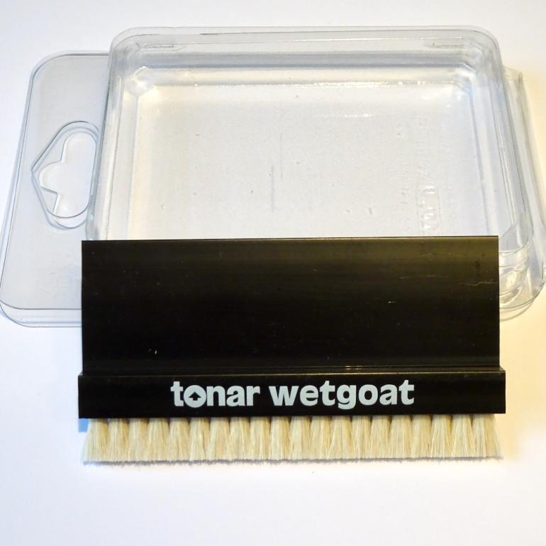 Tonar Wetgoat -  Wetgoat, natural goat's hair, record brush - TONAR - ANALOGIS