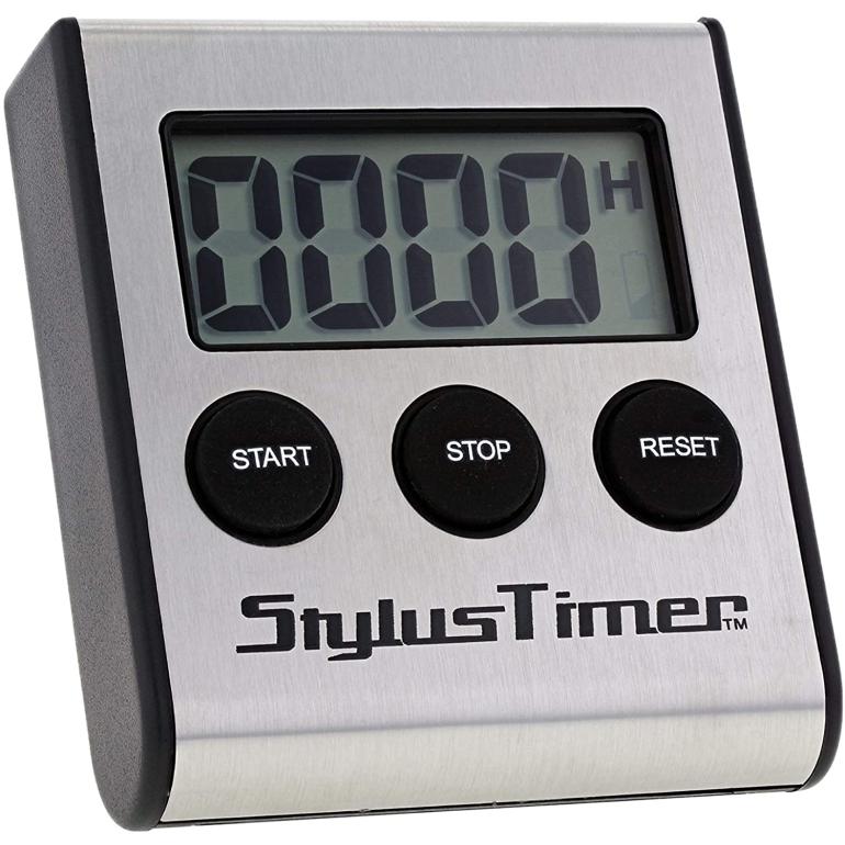 Stylus timer - Know precisely how many hours are on your stylus or cartridge
