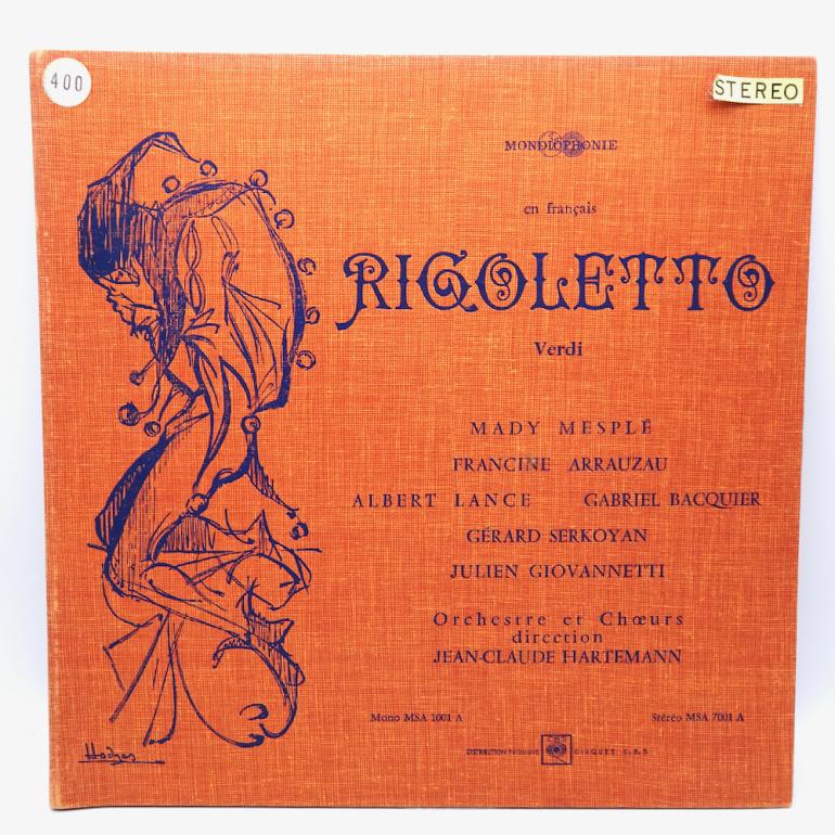 Verdi RIGOLETTO / Orchestre et Choeurs Dir. Jean-Claude Hartemann